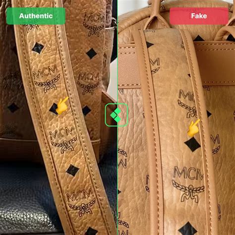 how can you tell if a mcm bag is fake|genuine mcm bag size.